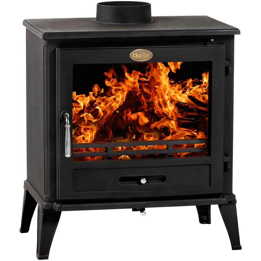 Clarke 6909955 Westminster 10kW Eco Design Wood Burning Stove