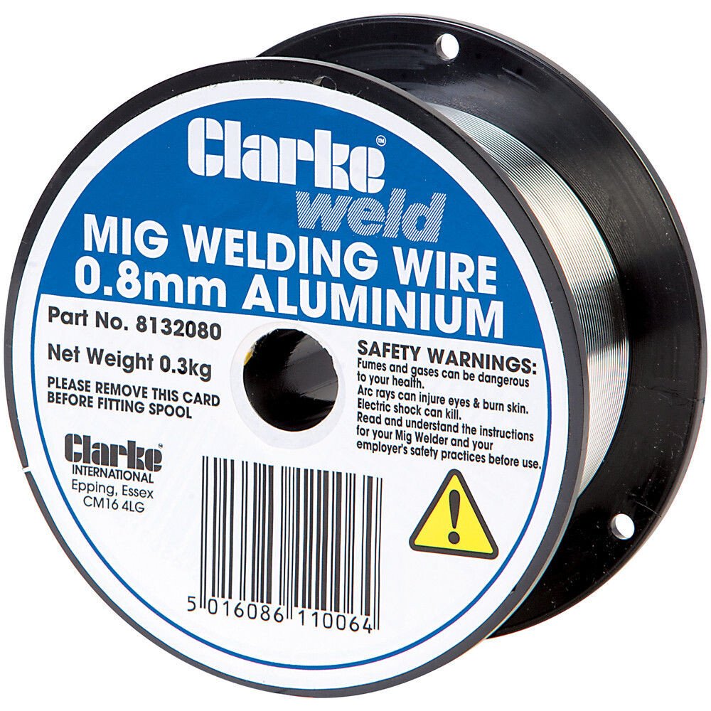 Clarke 8132080 Aluminium Welding Wire 0.8mm 0.3kg