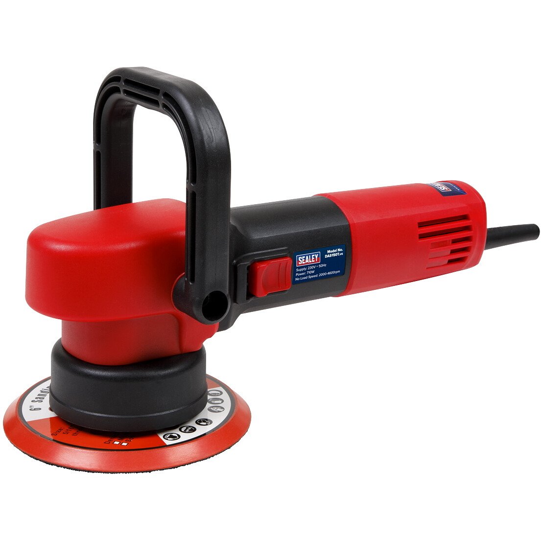 Sealey DAS150T Random Orbital Dual Action Sander 230V