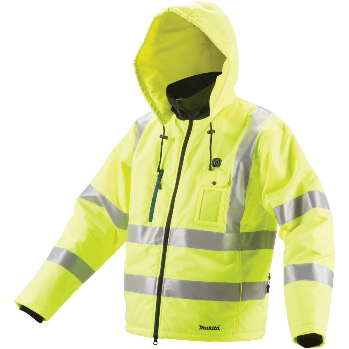 Makita DCJ206ZM 14.4/18V Hi-Vis Heated Jacket-Medium (40"-42" Chest)
