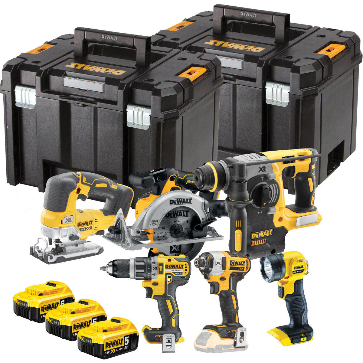 Dewalt DCK690P3TGB 18V XR 6 piece Combi Kit from Lawson HIS