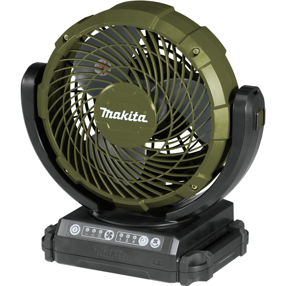 Makita DCF102ZO Body Only Olive Green 14.4/18V LXT Portable Fan 180mm