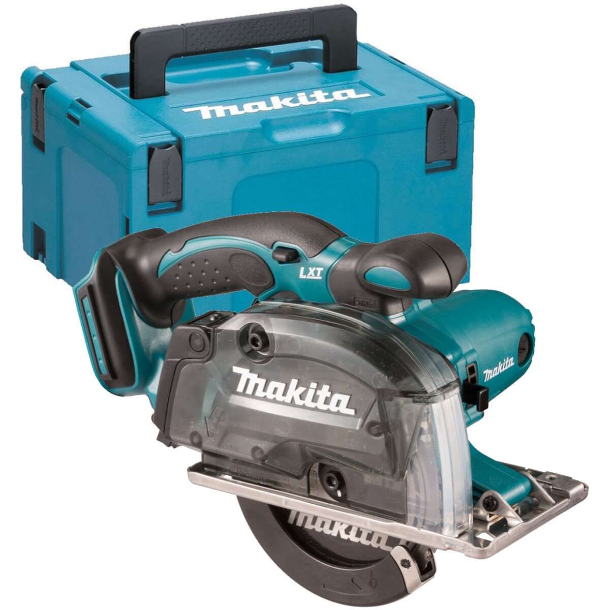 Makita DCS553ZJ Body Only 18V LXT Brushless 150mm Metal Saw in Makpac Case (Replaces DCS551ZJ)