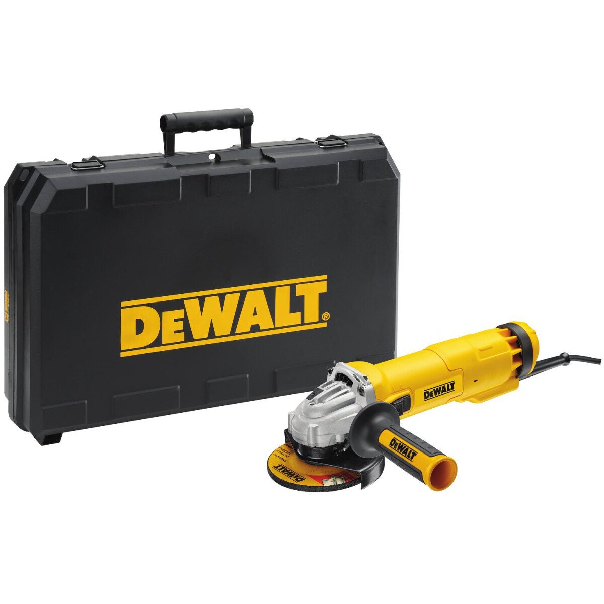 DeWalt DWE4206K 4.1/2" 1010W (115mm) Angle Grinder in Kitbox