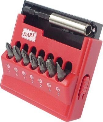 Dart DDBS08 8 Piece Driver Bit set