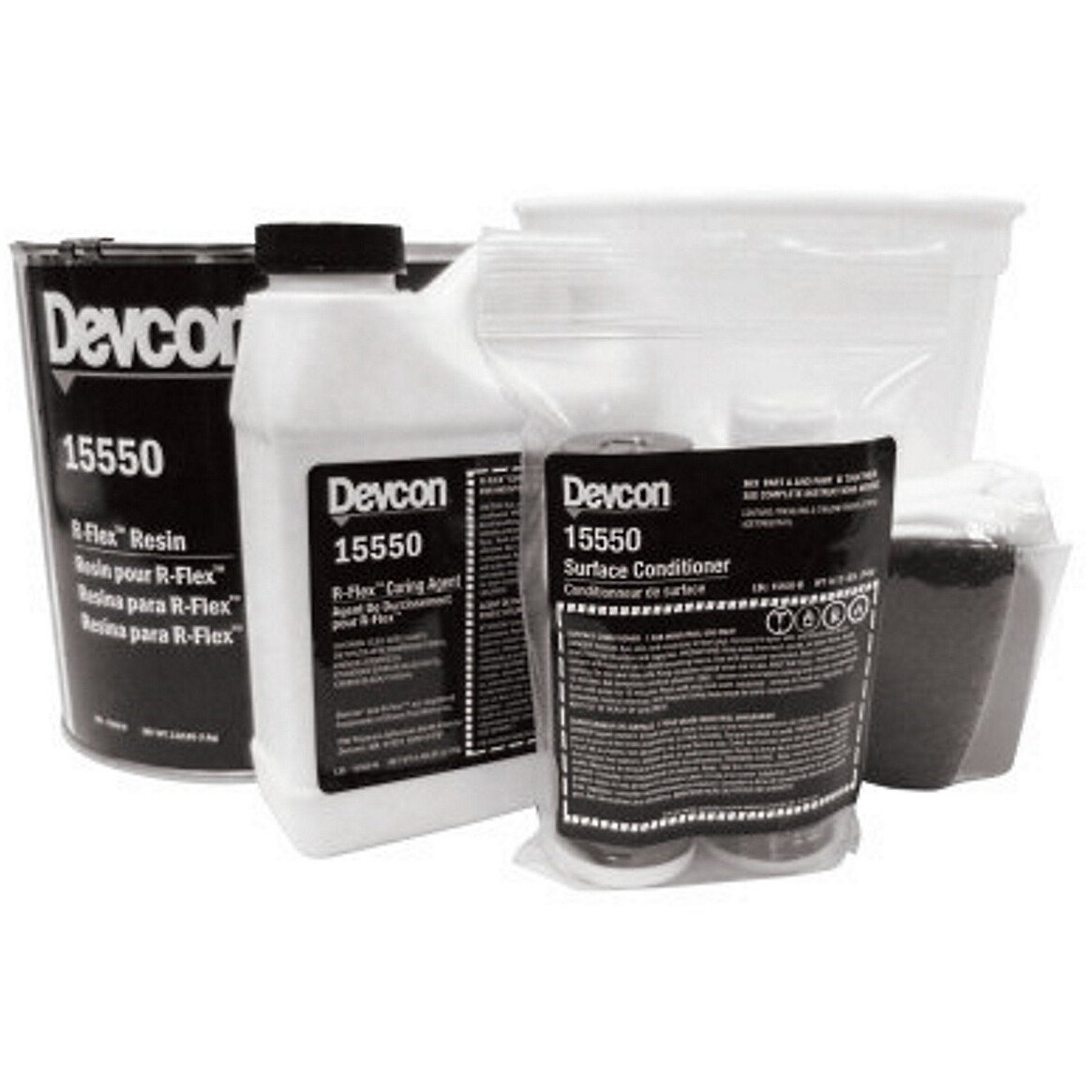 Devcon 15550 R-Flex® High Performance Conveyor Belt Repair Kit 1 x 4lb (1.8kg)