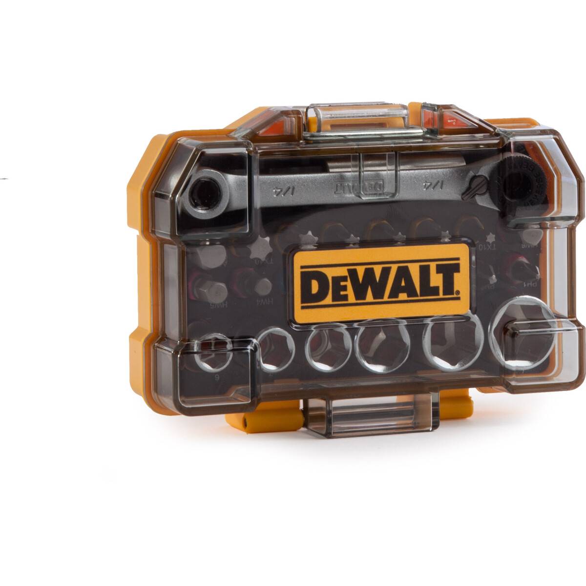Coffret Dewalt de 24 pièces avec douilles et embouts 25mm | DT71516-QZ