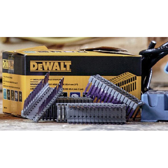 Romex shop stapler dewalt