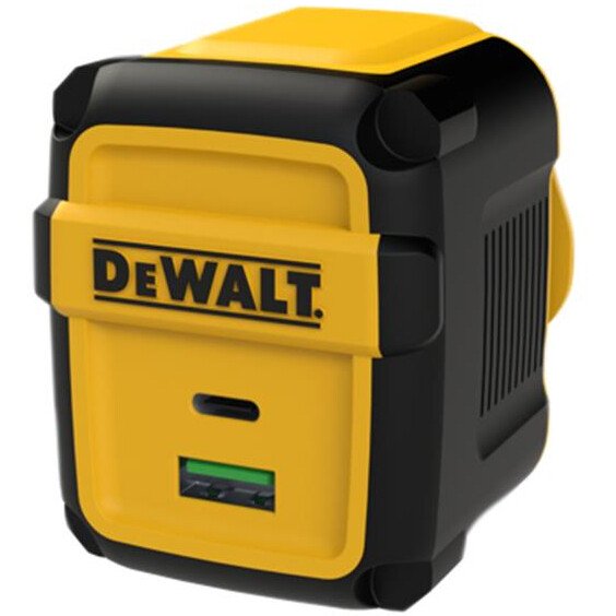 DeWalt DWT1310872 2-Port United Kingdom PD Wall Charger 49.5W