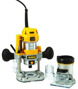 DeWalt D26204K 110v 1/4" Plunge and Fixed Base Combination Router