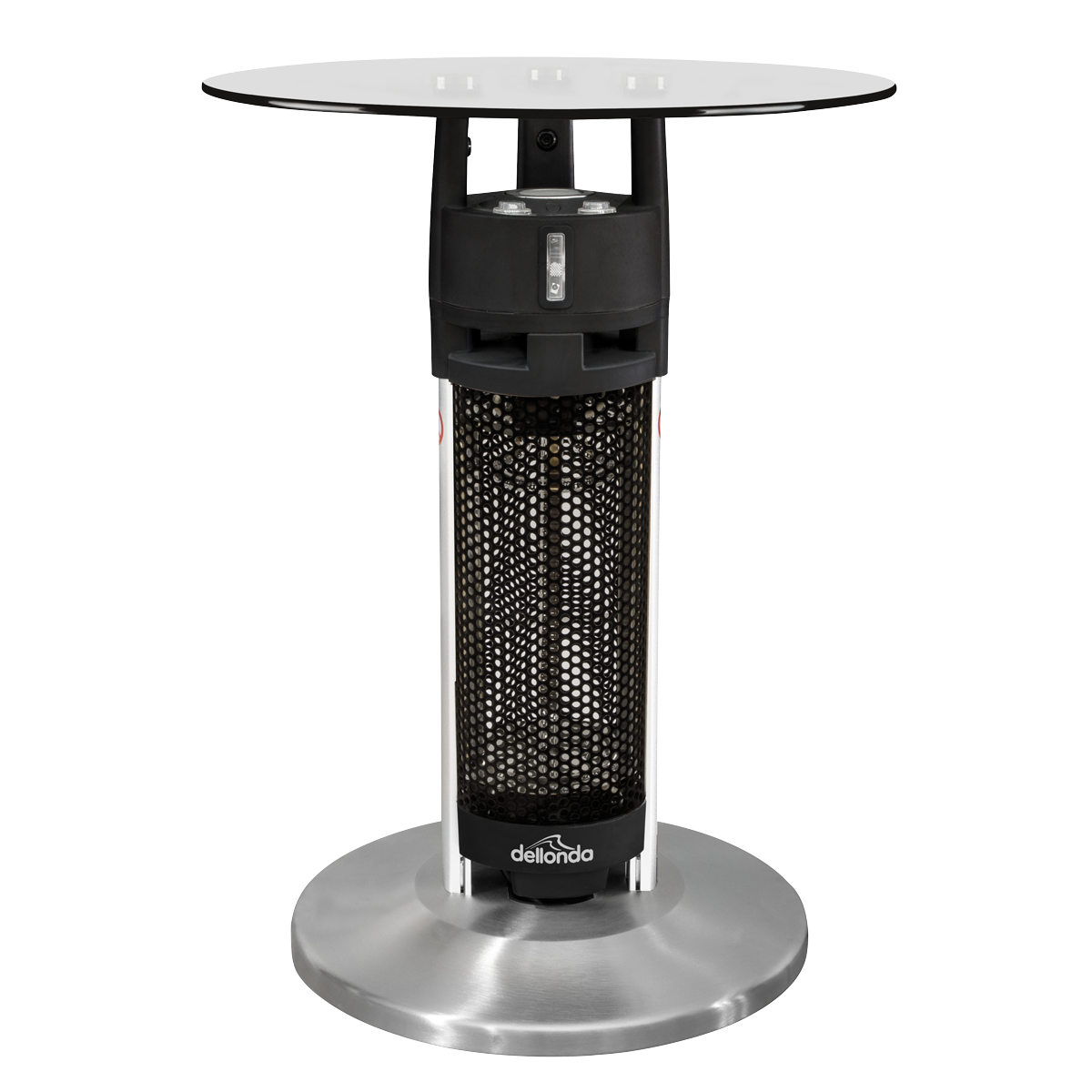 Sealey Table Sealey DG62 Dellonda Bistro Table with 1200W Heater, 65cm, Black ...