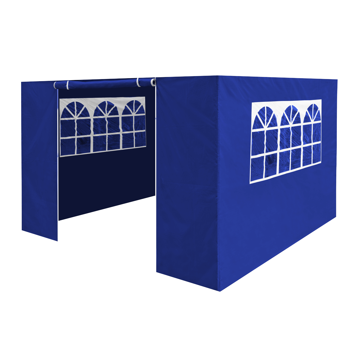 Sealey DG147 Dellonda Premium Gazebo/Marquee Side Walls/Doors/Windows, Fits 3 x 3m Models - Blue