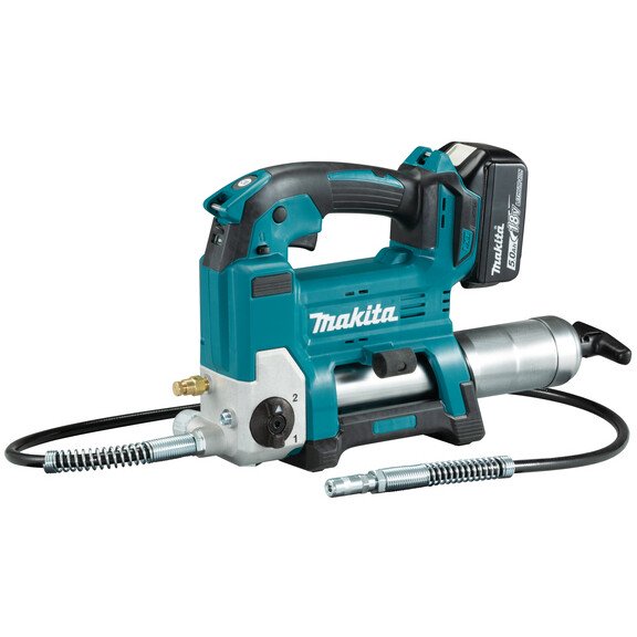 Makita DGP180RT 18V Grease Gun with 1 x 5Ah Battery and Charger 69MPa