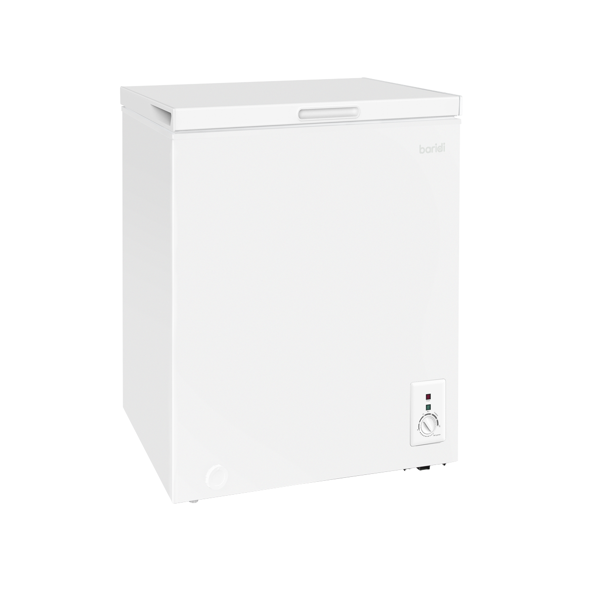 Sealey DH116 Baridi Freestanding Chest Freezer, 99L Capacity, Garages and Outbuilding Safe, -12 to -24C Adjustable Thermostat with Refrigeration Mode, White