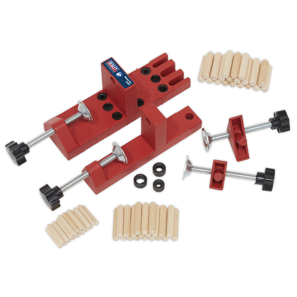 Sealey DJ01 Universal Dowelling Jig Set
