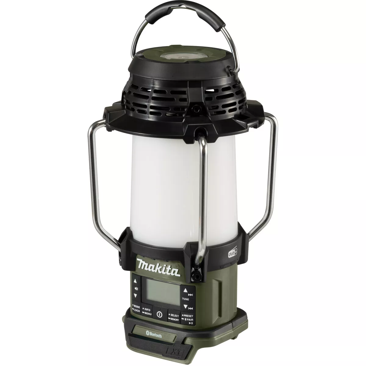 Makita DMR056O Body Only Olive Green 18V / 14.4v LXT Radio Lantern, DAB/DAB+ with Bluetooth