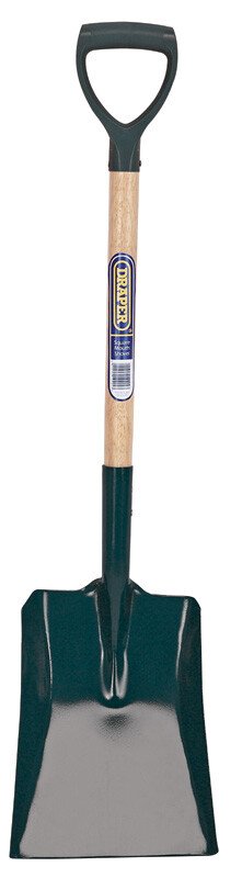 Draper 10904 BS/PYD Square Mouth Builders Shovel with Hardwood Shaft