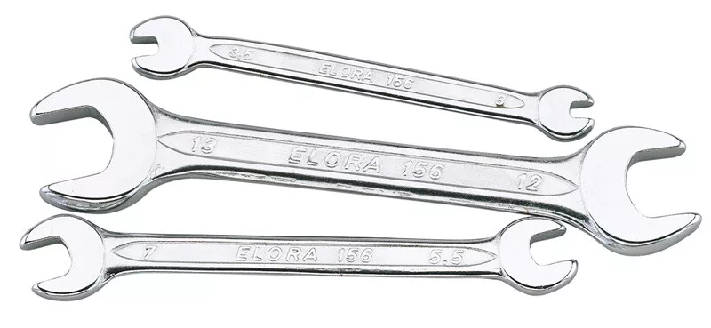 Elora 156 7mm X 8mm Midget Double Open Ended Spanner 17028