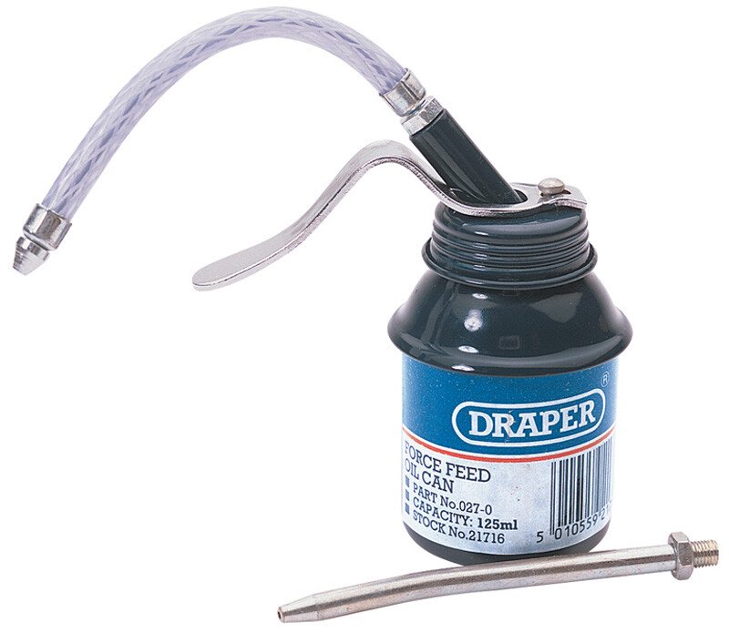 Draper 21716 027-0 125ml Force Feed Oil Can