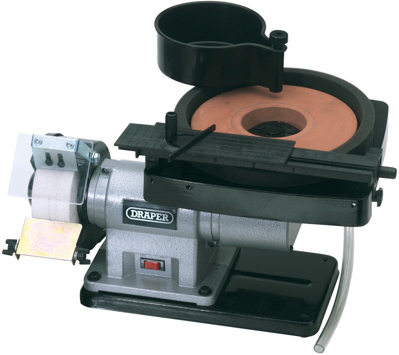 Draper 31235 Gwd205a 230 V Wet And Dry Bench Grinder From Lawson His