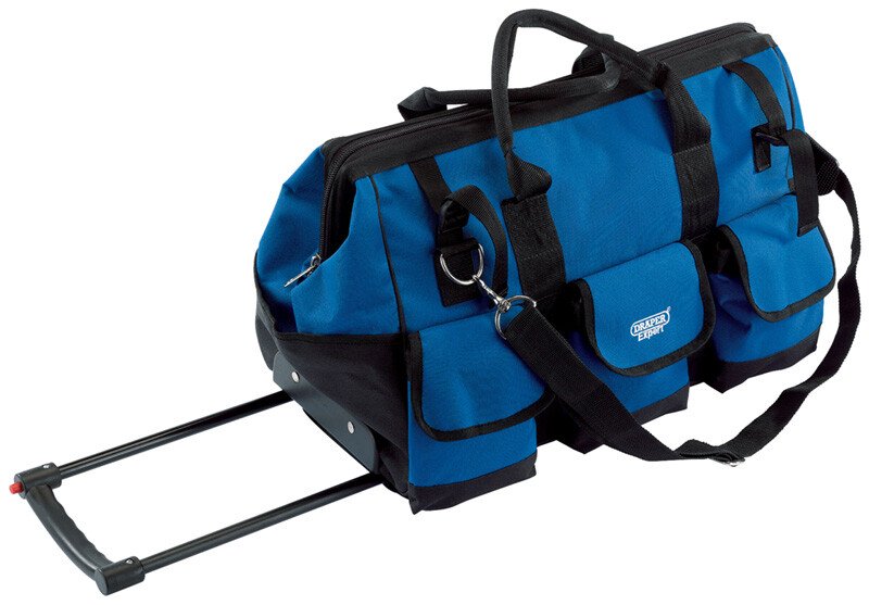 Draper 40754 TBW Expert 58L Mobile Tool Bag with Wheels 550 x 300 x 350mm