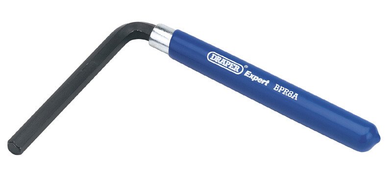 Draper 68424 BPR8A Expert 8mm Brake Pad Key with Handle