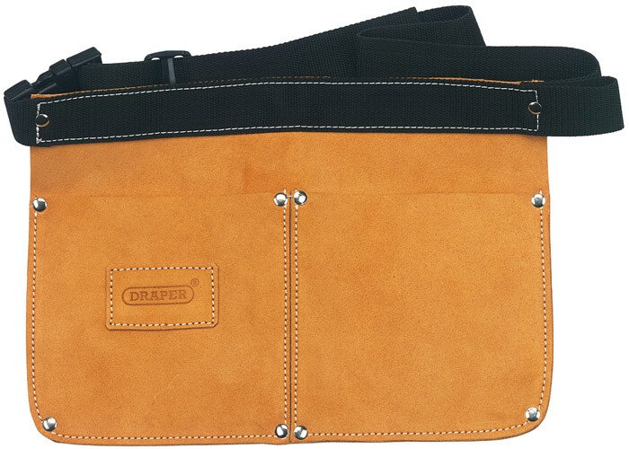 Draper 72920 DNPA Double Pocket Nail Pouch