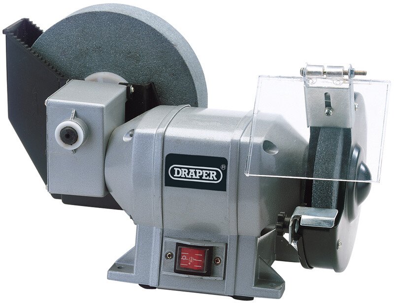 Draper 78456 GWD200A 250W 230V Wet and Dry Bench Grinder from Lawson HIS