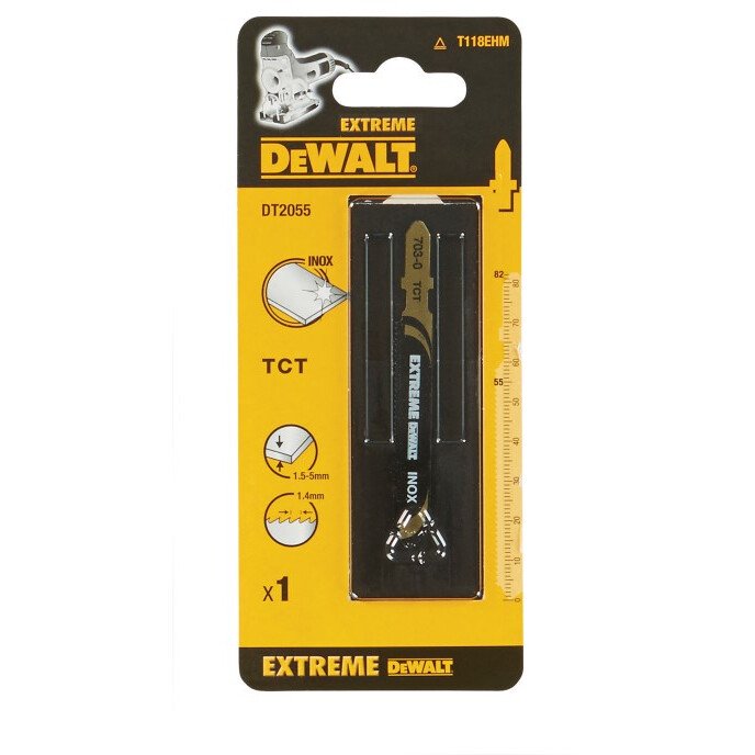 Dewalt DT2055-QZ TCT Jigsaw Blade For Stainless Steel