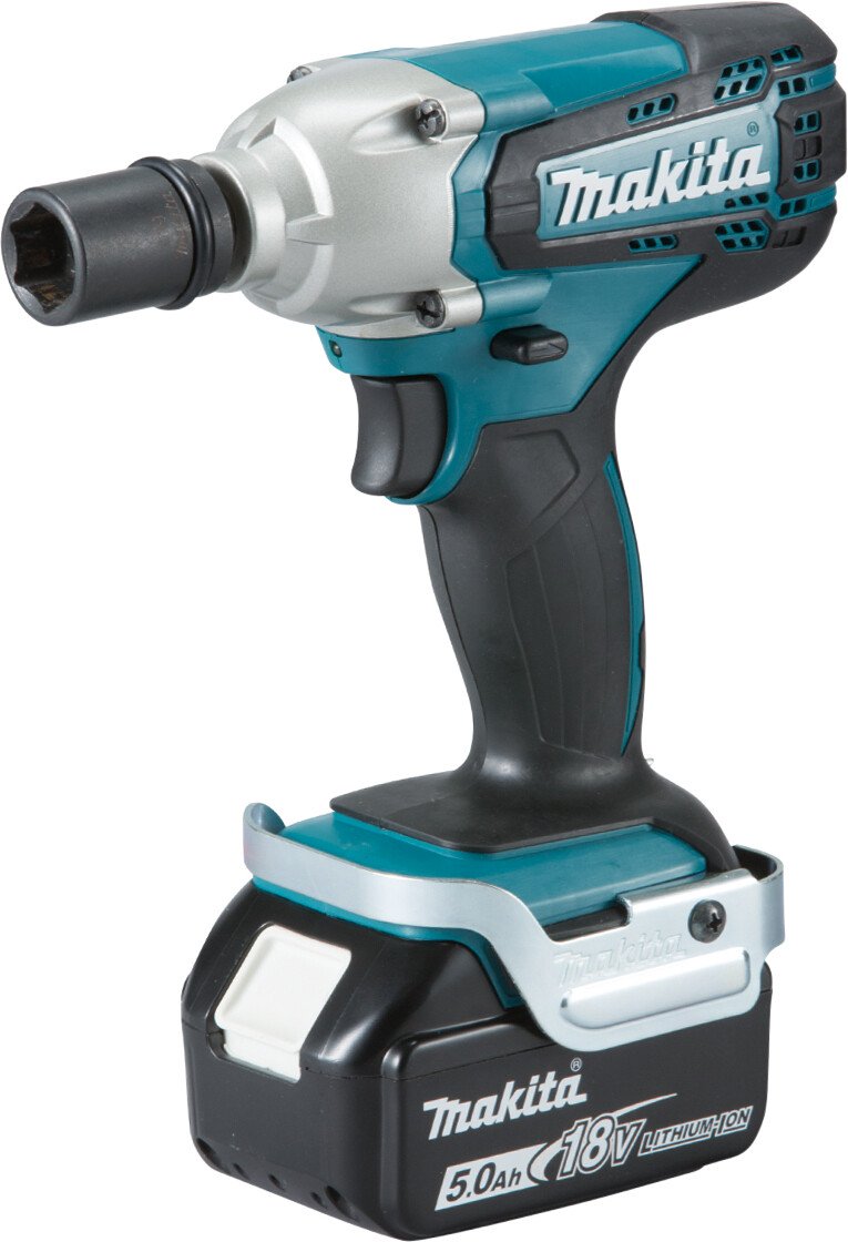 Makita DTW190RTJ 18V LXT 1/2" Impact Wrench with 2x 5.0Ah Batteries in Makpac Case