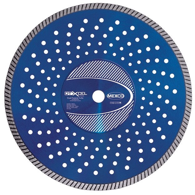 Mexco DTXCEL30020 300mm Dual Purpose Turbo Xcel Grade Diamond Blade