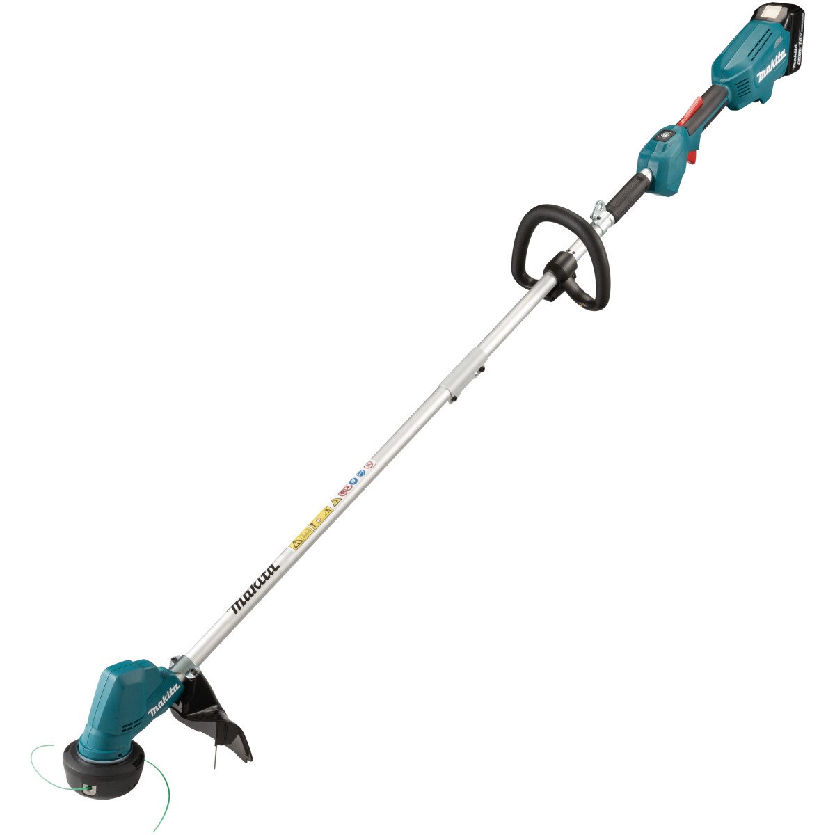 Makita DUR192LRT 18V LXT Brushless Line Trimmer with 1x 5.0ah Battery and Charger