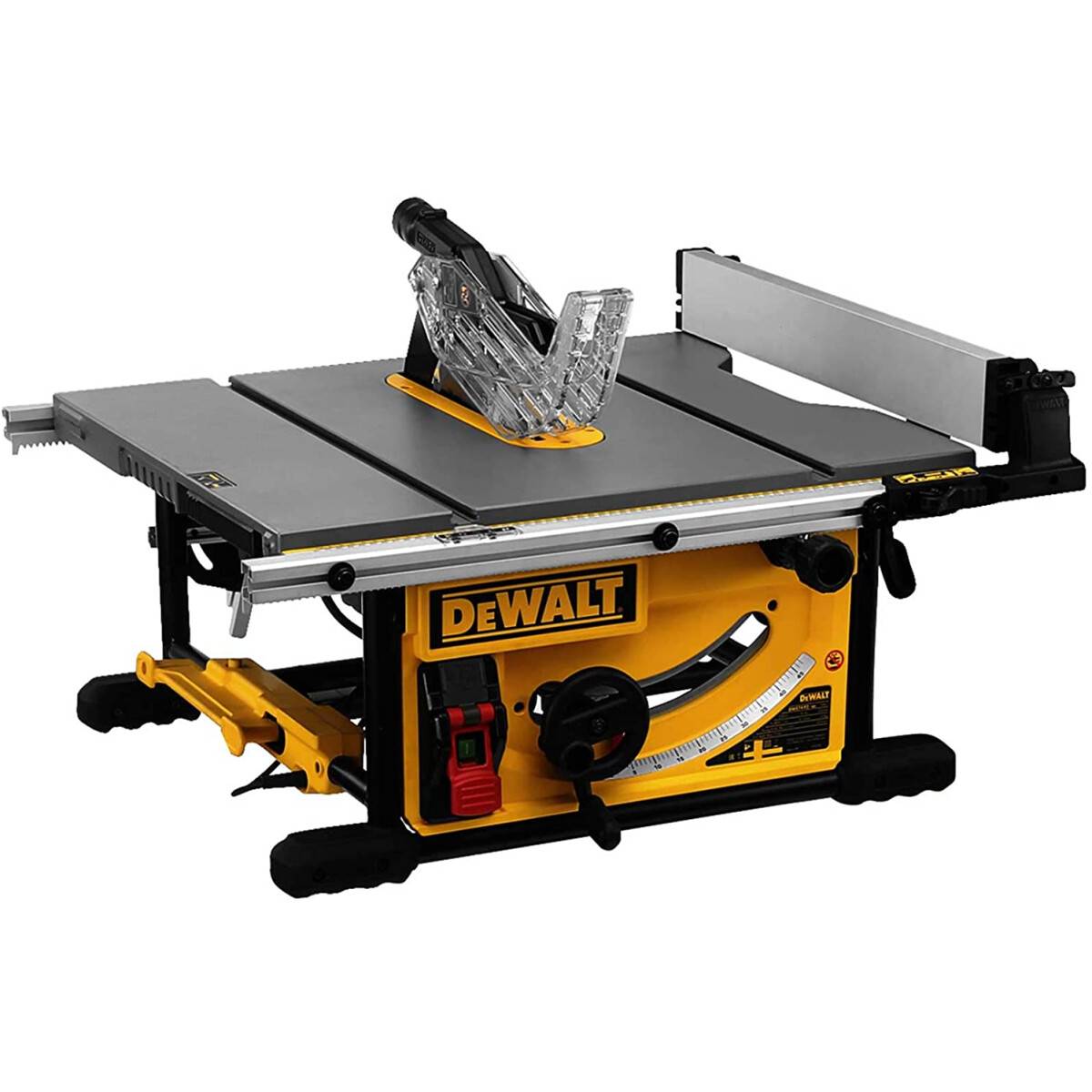 Dewalt DWE7492-GB 240V 250mm Portable Table Saw with DWE74912 Scissor Stand  from Lawson HIS