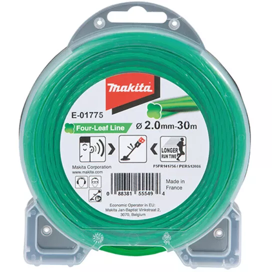 Makita E-01775 Four-Leaf Nylon Cord 2.0-30M for DUR368L