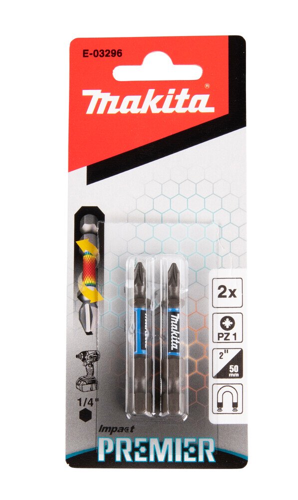 Makita E-03296 Premier Dbl Torsion Bit PZ1-50