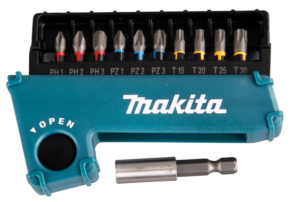 Makita E-03567 Premier 11 Piece Torsion Bit Set