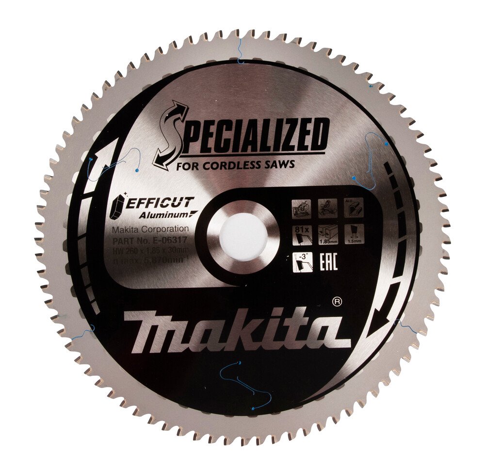 Makita E-06317 TCT Saw Blade Efficut
