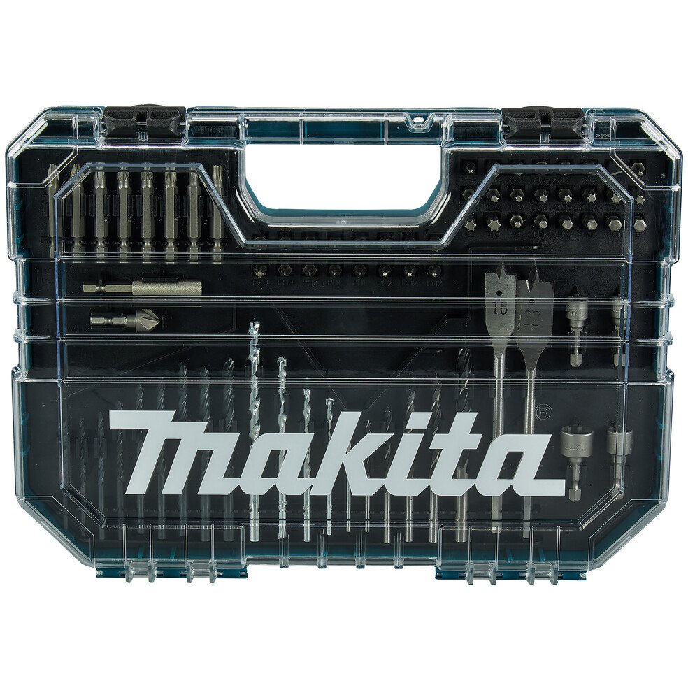 Makita E-15126 75 Piece Drill and Bit Set 1/4" Shank