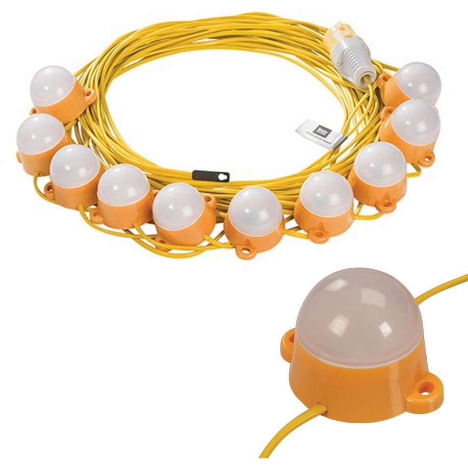 Defender E89816 110V 50W 22M LED Festoon String Lights