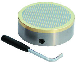 Eclipse ECSP125 125mm dia. Standard Pole, Circular, Magnetic Chuck