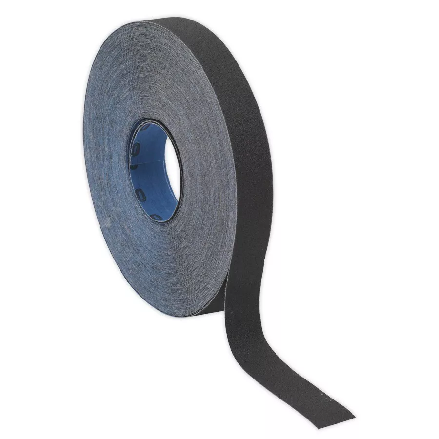 Sealey ER252540 Emery Roll Blue Twill 25mm x 25mtr 40Grit