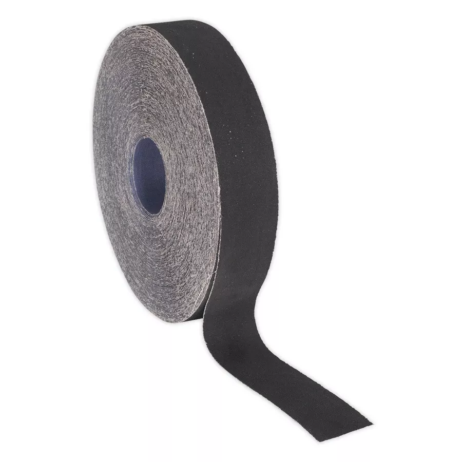 Sealey ER255080 Emery Roll Blue Twill 25mm x 50mtr 80Grit