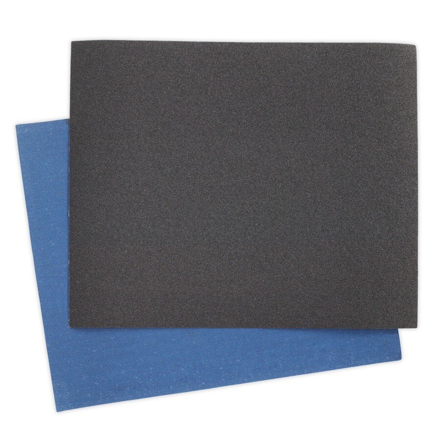 Sealey ES2328120 Emery Sheet Blue Twill 230 x 280mm 120Grit Pack of 25