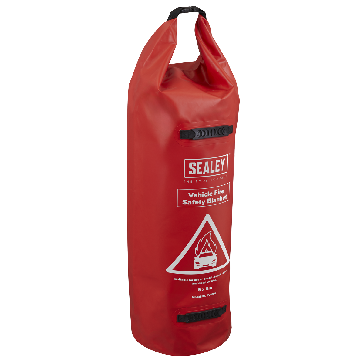 Sealey EV1000 Vehicle Fire Safety Blanket - PU Coated 6 x 8m