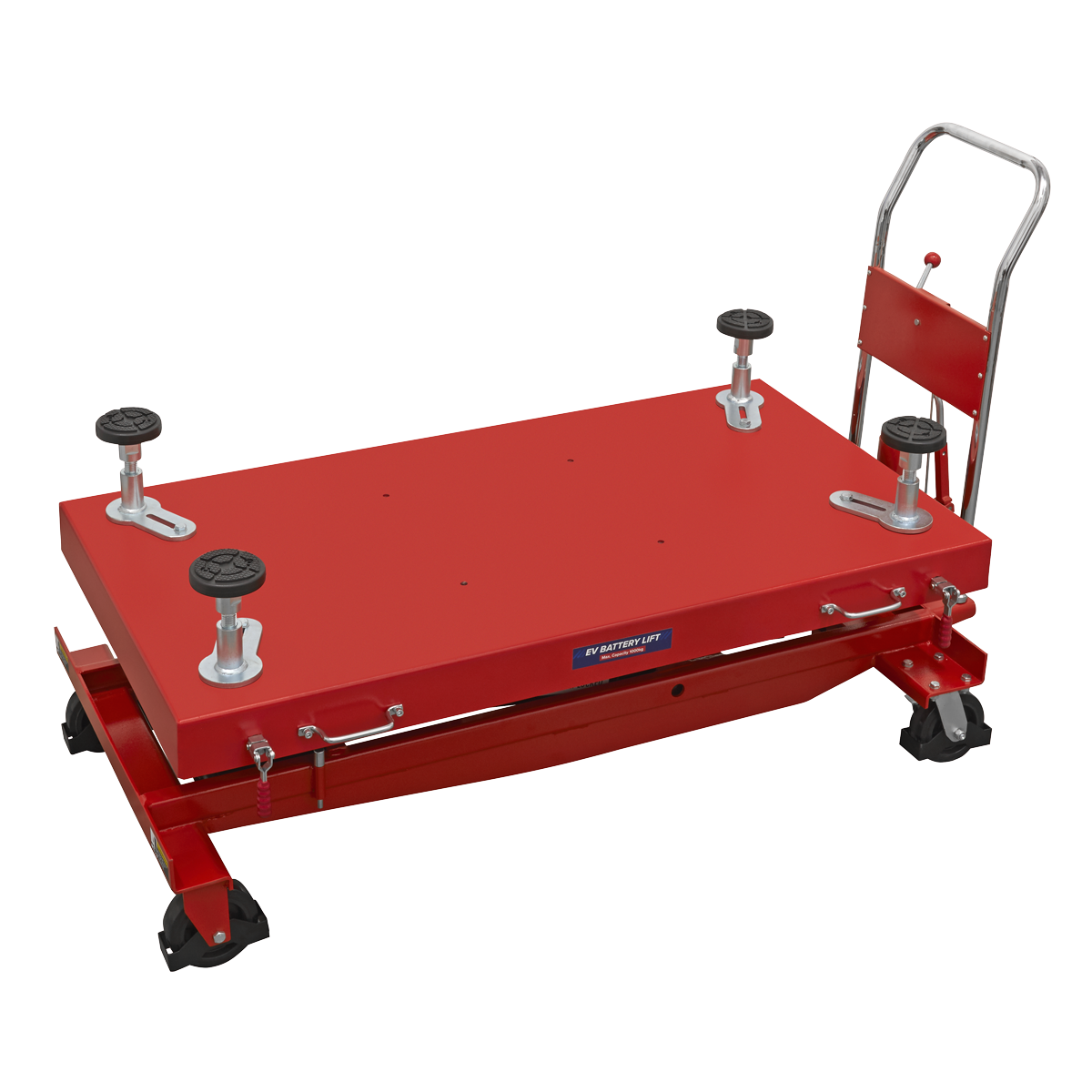 Sealey EVBT1000 1000kg Capacity EV Battery Lift/Hydraulic Platform Truck High Lift