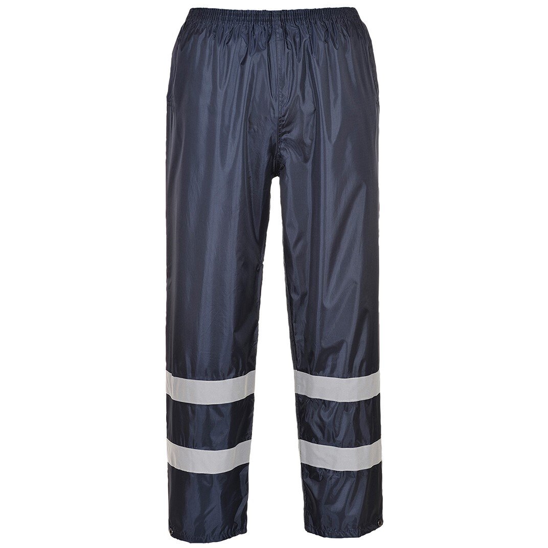 Portwest F441 Classic Iona Rain Rainwear Trousers - Navy Blue from ...