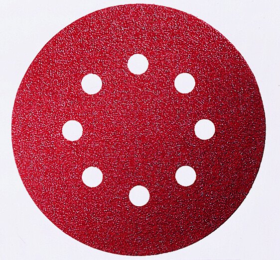 Bosch 2608605104 Red Wood (Velcro), 8 holes. 115x8 G60