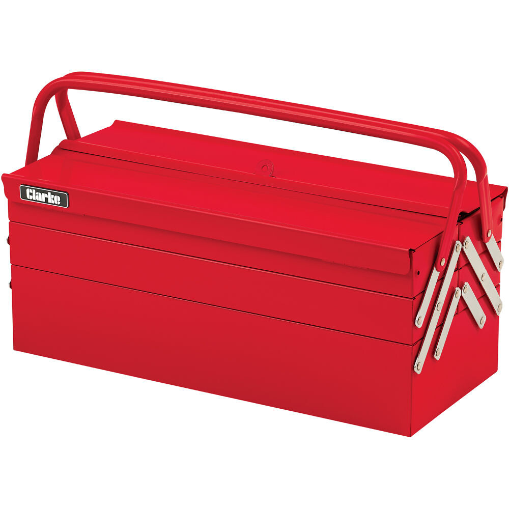 Clake Tool Box Clarke 1700800 PRO394 90 Piece Tool Kit with Cantilever Toolbox from ...