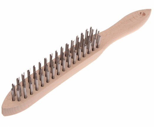 Faithfull FAI6803 Heavy-Duty Scratch Brush - 3 Row