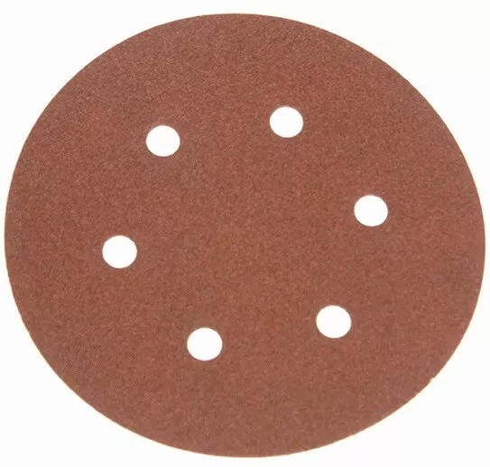 Faithfull FAIAD15060H Hook & Loop Sanding Disc DID2 Holed 150mm x 60G (Pack of 25)
